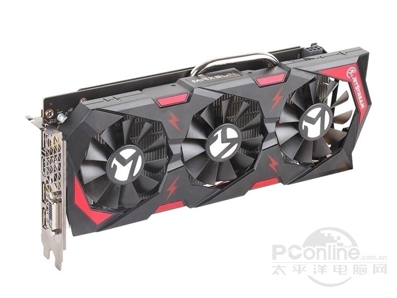 铭瑄gtx 1050ti jetstream 4g图赏