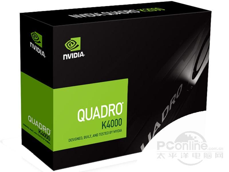 丽台Quadro K4000 配盒图