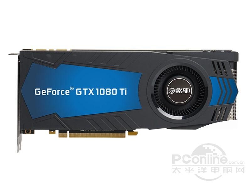 影驰 GeForce GTX 1080Ti 公版 正面