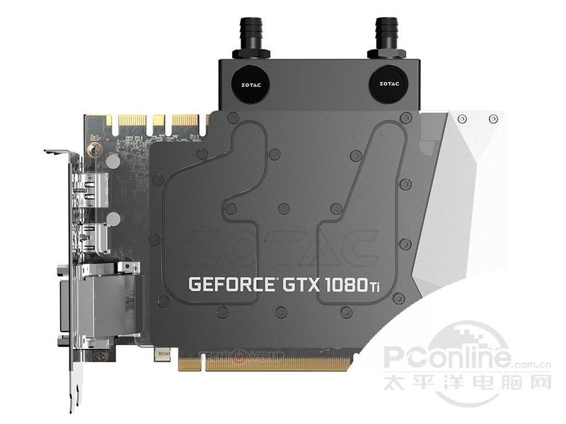 索泰 GeForce GTX 1080Ti Arctic Storm Mini 正面