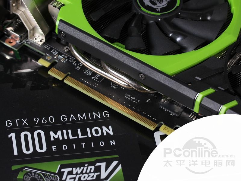 微星geforce gtx 960 gaming 100me图赏