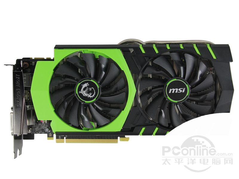 微星 GeForce GTX 970 GAMING 100ME 正面