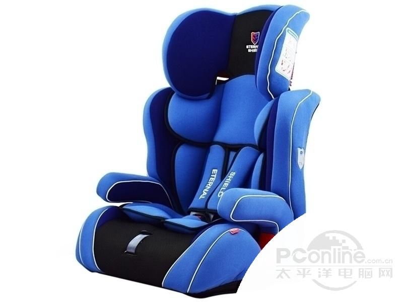 恒盾未来精灵Ⅱ 汽车用婴儿童安全座椅 ISOFIX+LATCH 双接口 和风灰