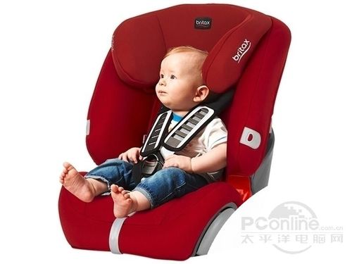 百代适(Britax)宝得适汽车儿童安全座椅Evolva1-2-3 plus 超级百变王 辣椒红