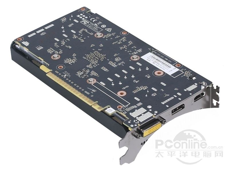 索泰geforce gtx 1050-2gd5 毁灭者 oc图赏