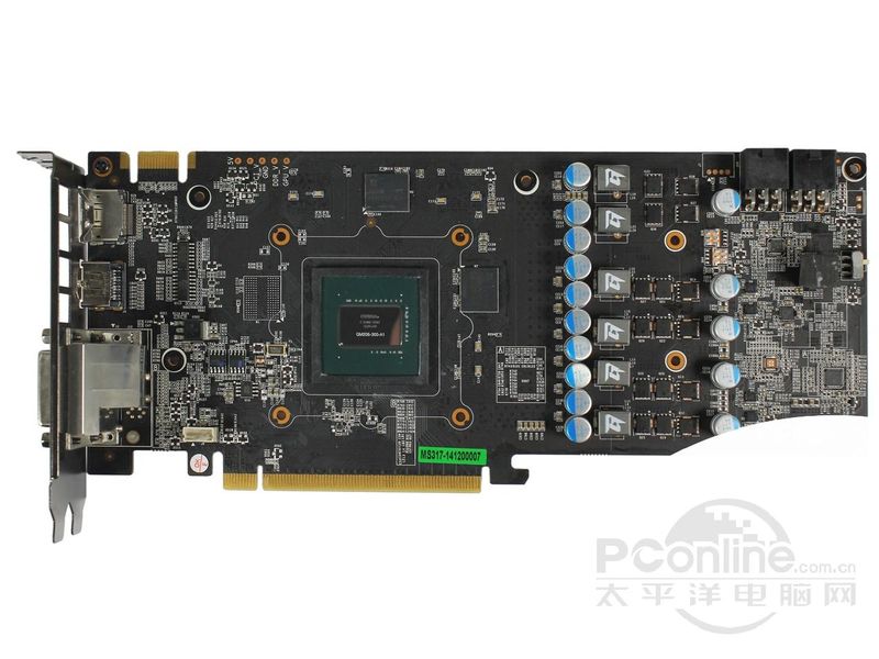 影驰geforce gtx 960骨灰黑将图赏