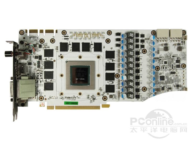 影驰geforce gtx 980ti hof图赏