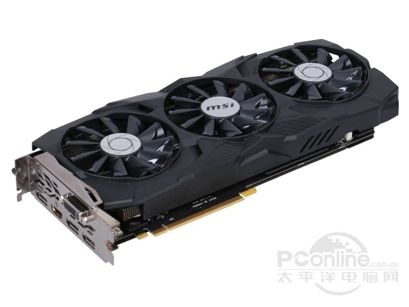 微星geforce gtx 1070 duke 8g 暗黑龙爵图赏