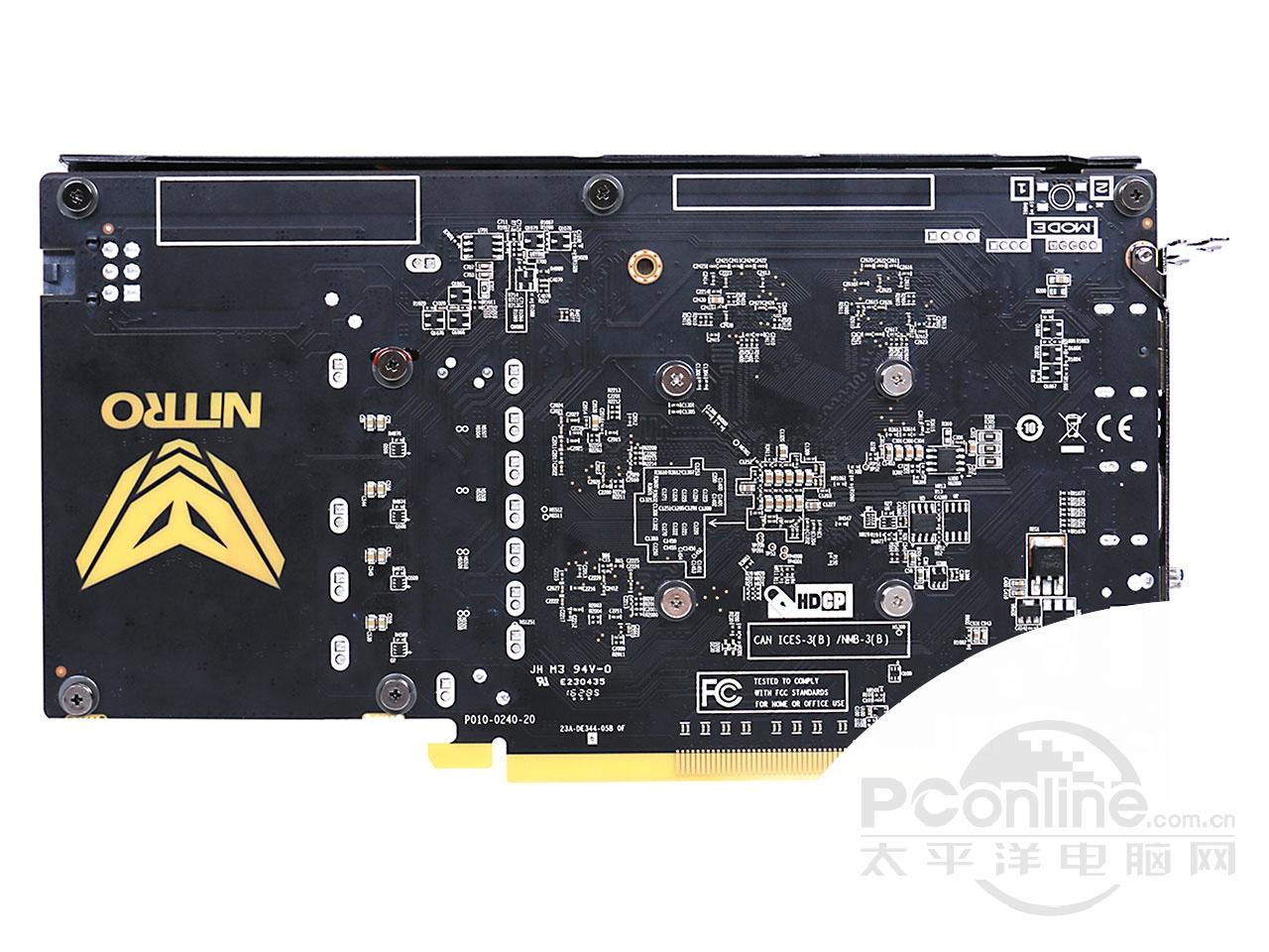 蓝宝石 rx 460 4g d5 超白金 oc图赏