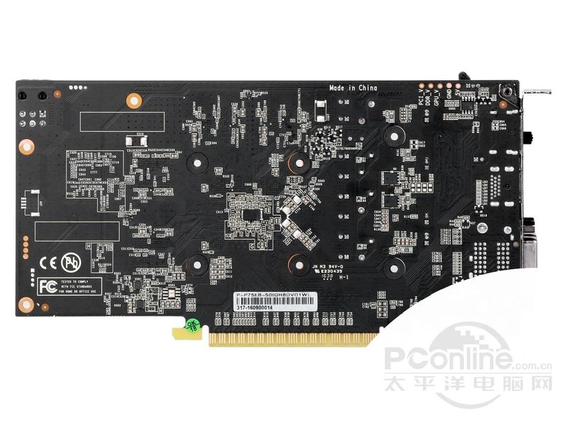 耕升gtx 1050ti 烈风ex-4g图赏