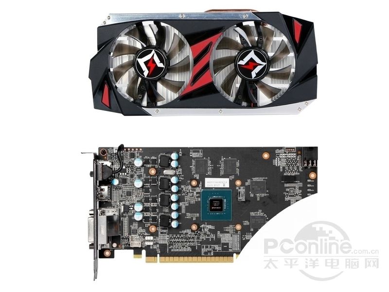 耕升gtx 1050ti 烈风ex-4g图赏