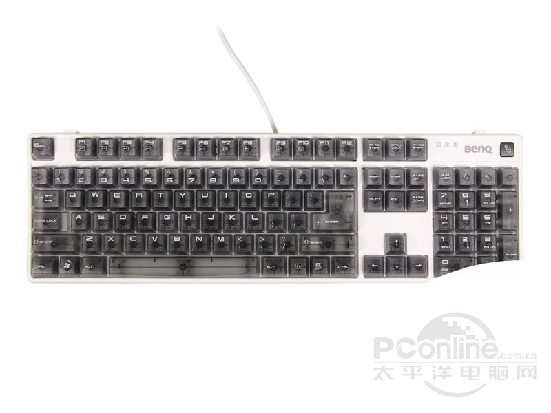 明基KX890天机镜 彩色版黑轴机械键盘 主图