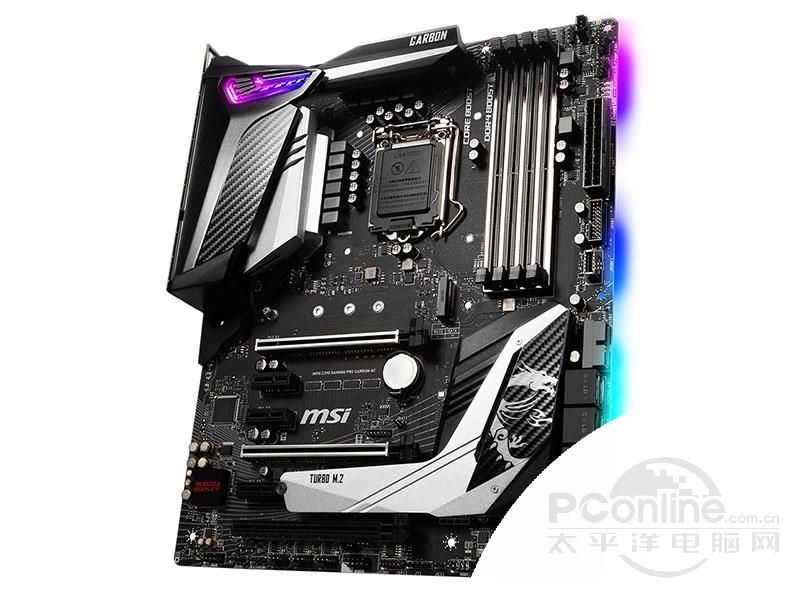 微星mpg z390 gaming pro carbon ac图赏