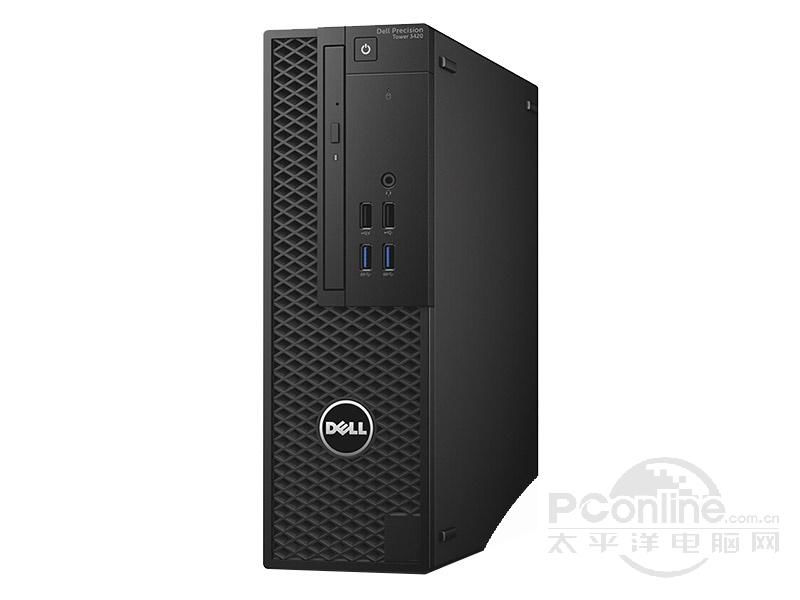 戴尔Precision T3420系列(Xeon E3-1225 v6/8GB/256GB+2TB/WX2100) 图片1