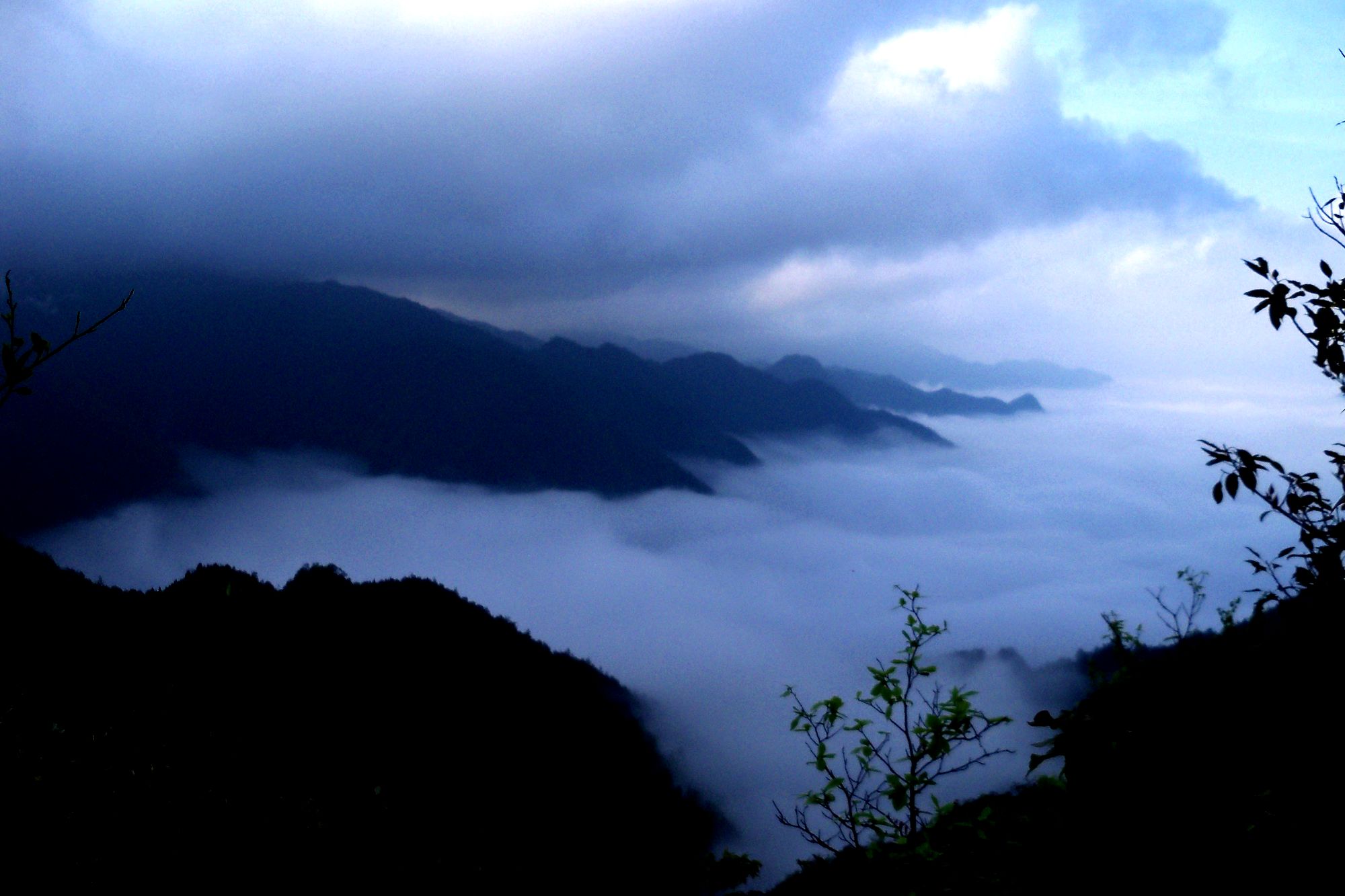 八面山云海