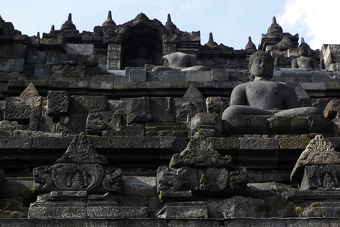 罗浮屠寺(印尼行摄)摄影图片】印尼婆罗浮屠寺