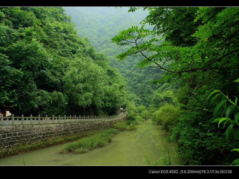 秦岭醉美金丝峡