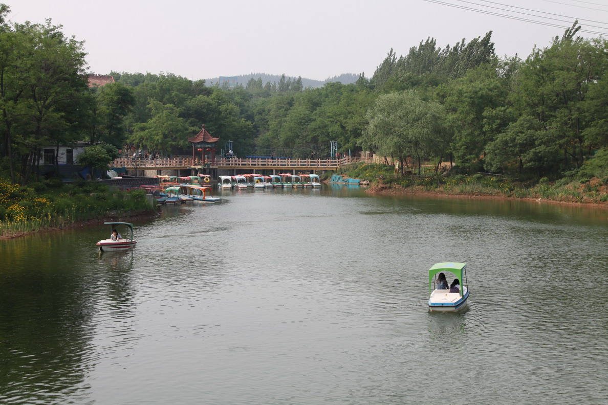 淄博玉黛湖生态园!