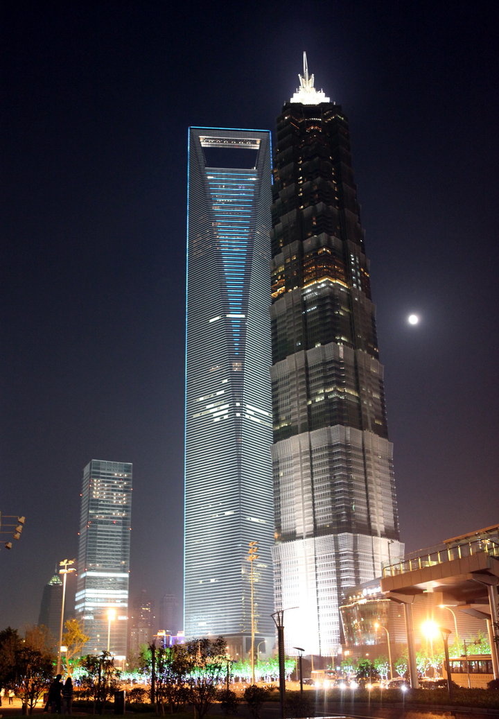 世博期间的上海夜色摄影图片】上海浦东新区风