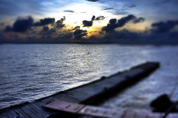 【大美横琴之海边日落摄影图片】珠海横琴岛风