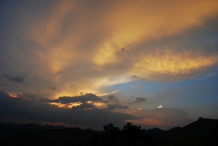 夏日的天空