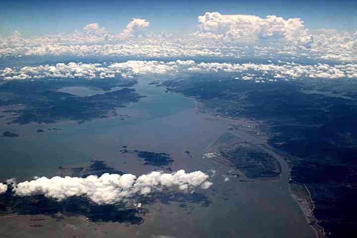 【空中漂飘摄影图片】上海至珠海上空其他摄影