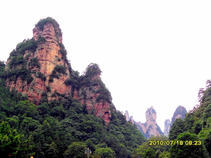 【凤凰古镇与武陵源摄影图片】天门山风光旅游