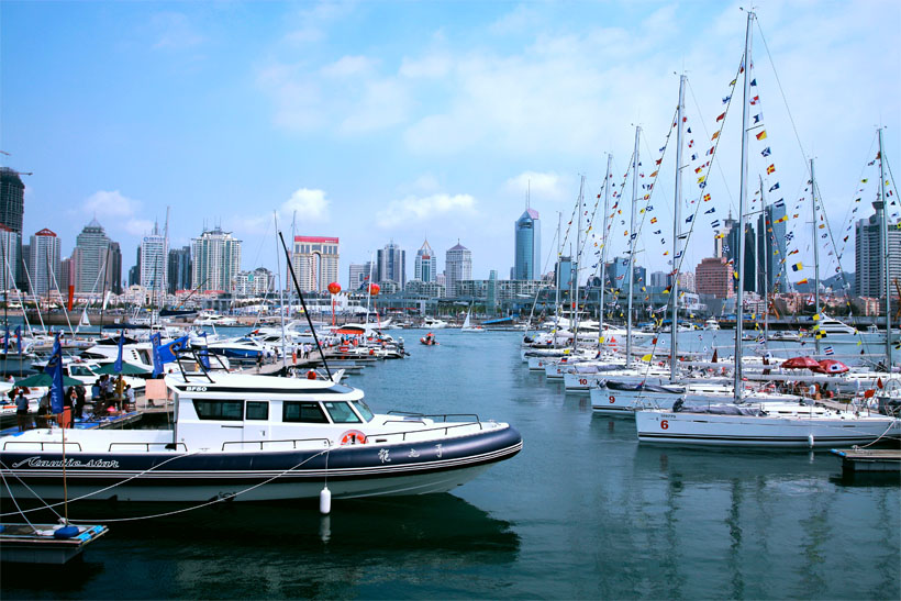 蓝色的港湾