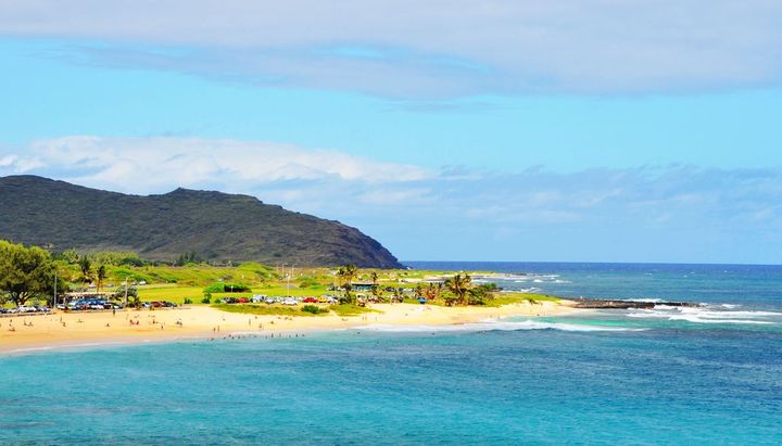 【冲浪,沙滩,黄昏摄影图片】美国夏威夷岛纪实