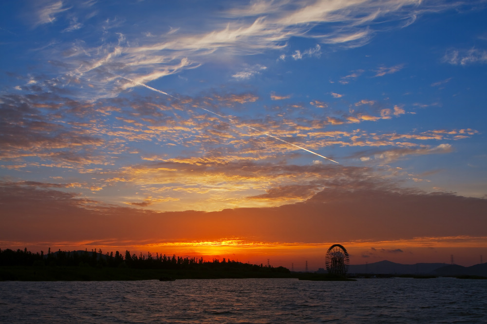 太湖朝霞