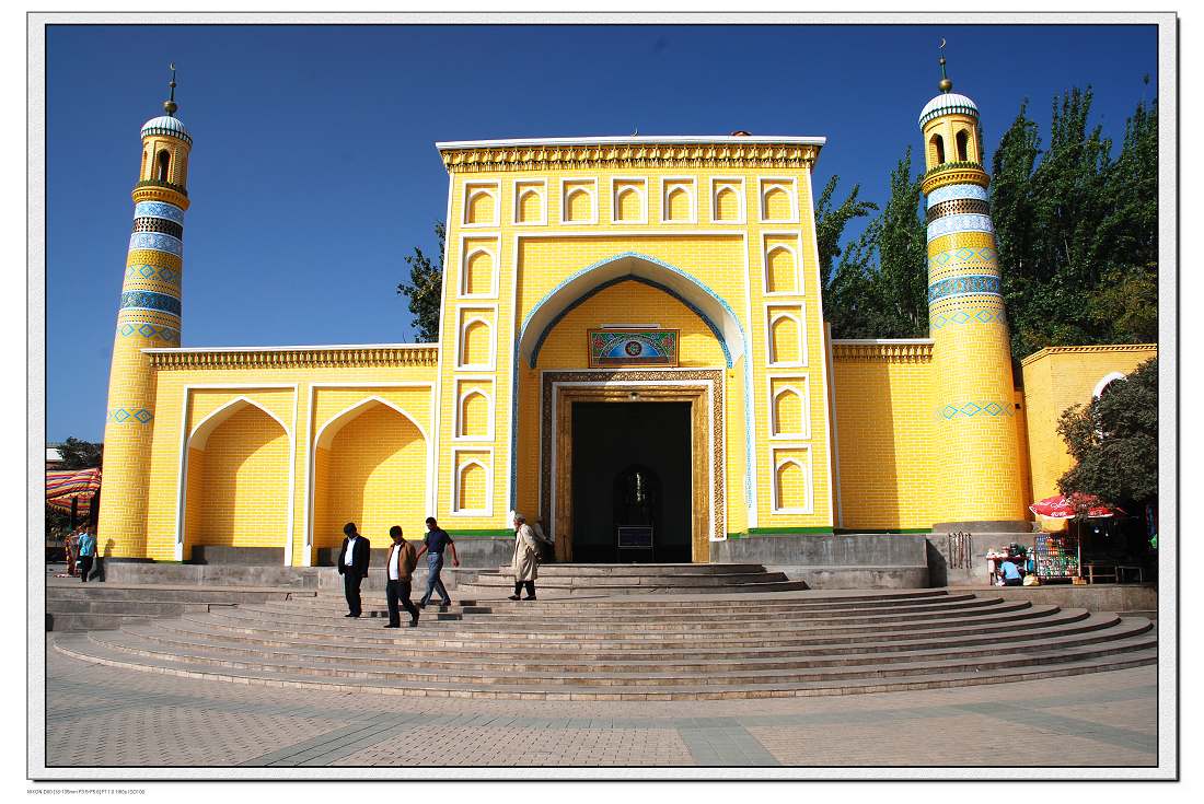 【艾提尕尔清真寺摄影图片】喀什风光旅游摄影