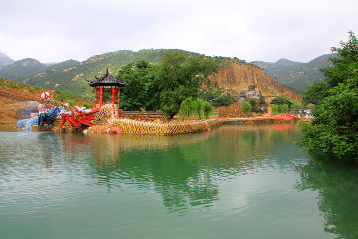 建设中的仙姑山旅游风景区2