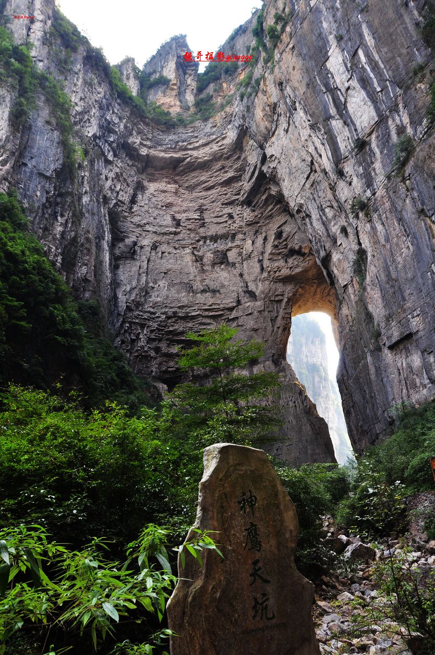 重庆仙女山,天坑三桥掠影之一