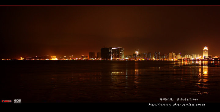 珠海情侣路夜景