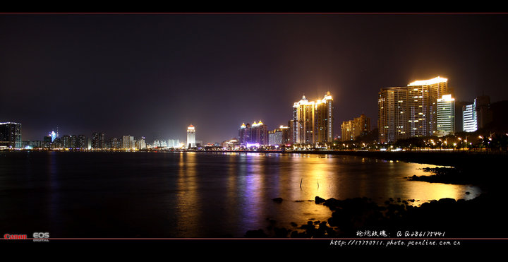 珠海情侣路夜景