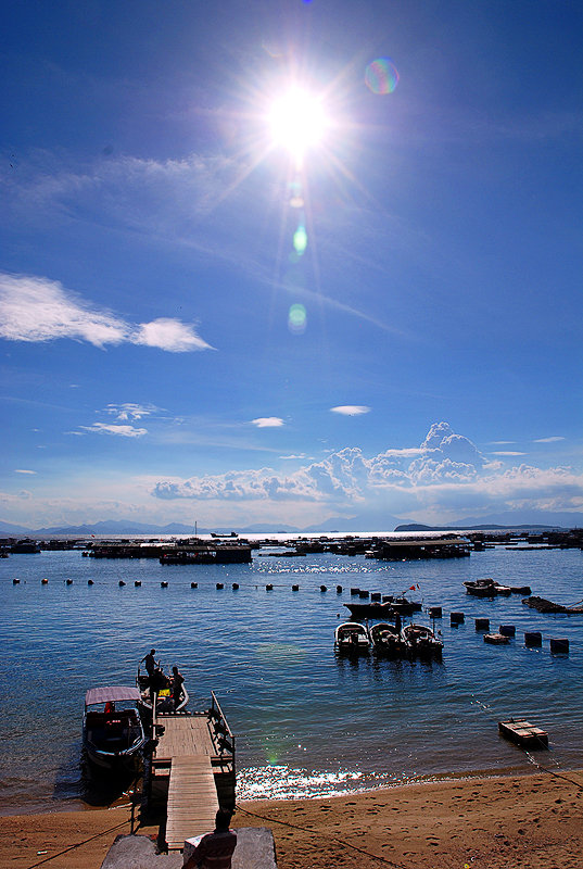 天蓝蓝,海蓝蓝