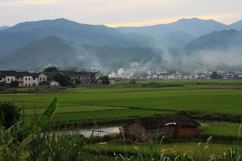 【客都梅州之乡村风光摄影图片】梅州风光摄影_山情云