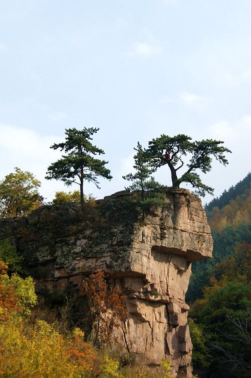 大山深处的秋色