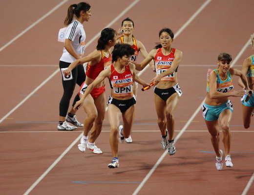 亚运会--女子4X400米接力决赛