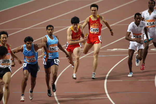 亚运会--男子4X400米接力决赛