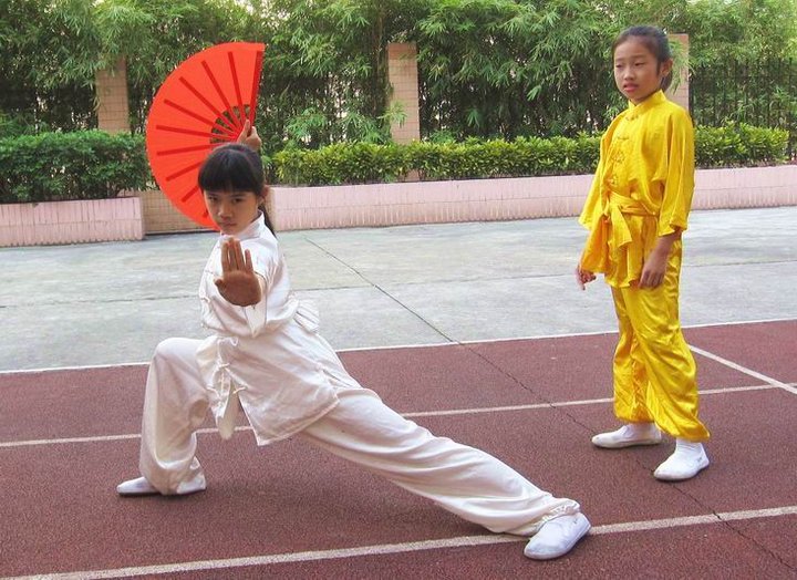 【练武术的孩子们(1)摄影图片】广州人像摄影