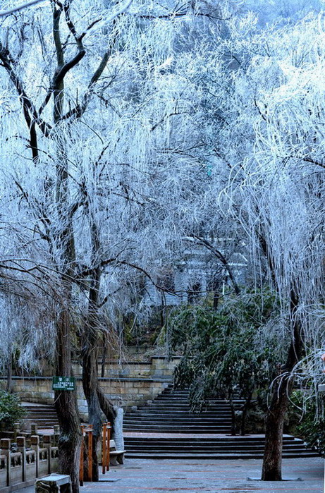 贵阳冬天的冰雪天气