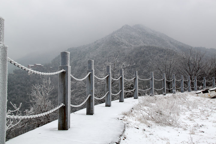 【风雪道吾山摄影图片】浏阳道吾山风光摄影_太平洋网