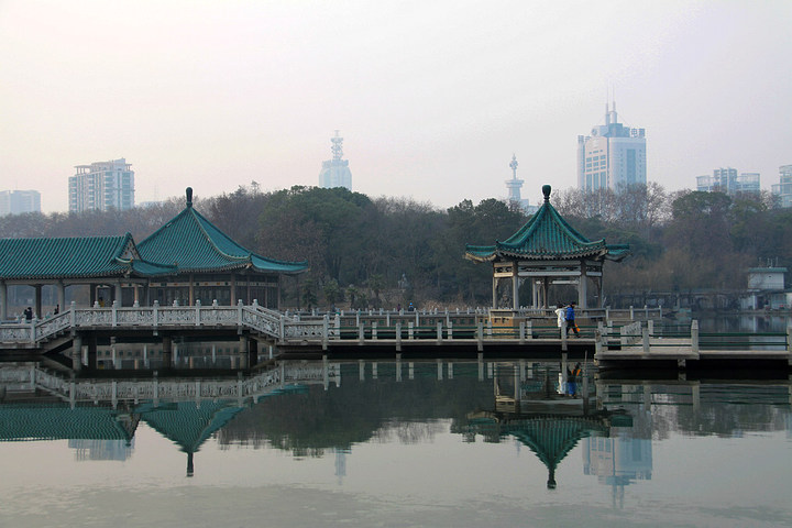 【美丽的武汉东湖风景区摄影图片】湖北武汉东