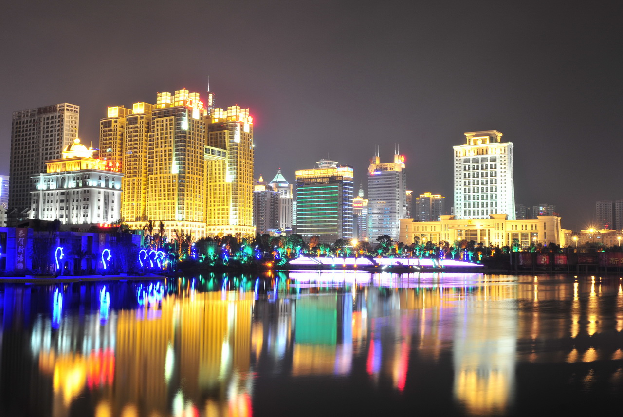 南宁的新年夜景
