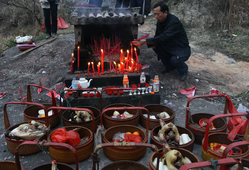 过年祭祖