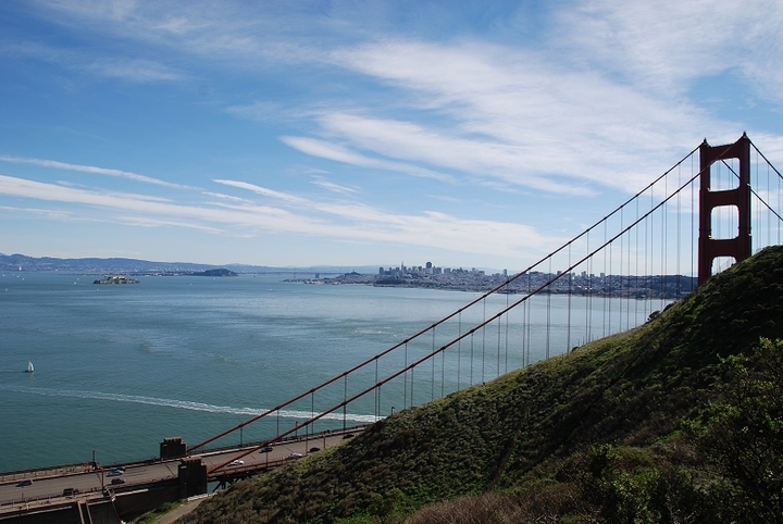 【金门大桥(Golden Gate Bridge)摄影图片】G