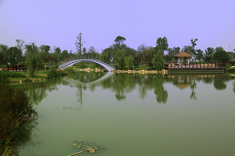 常州武进湖滨风景