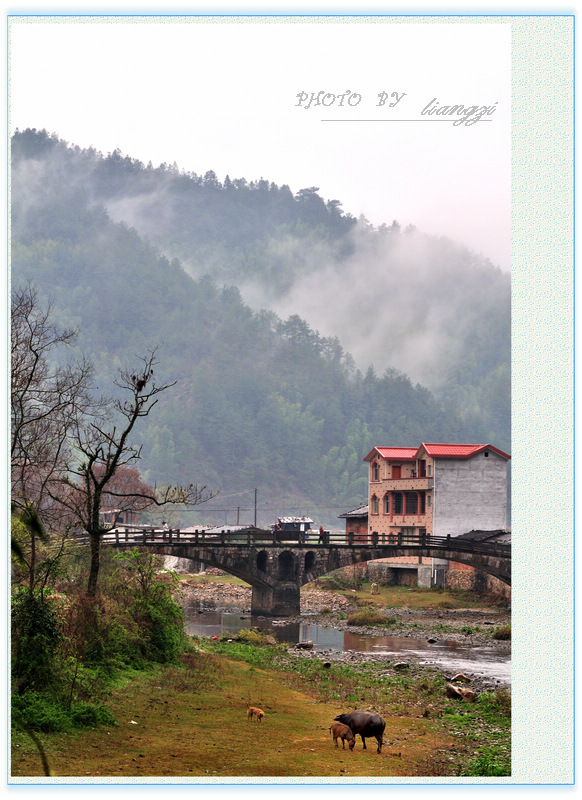 雨后乡村