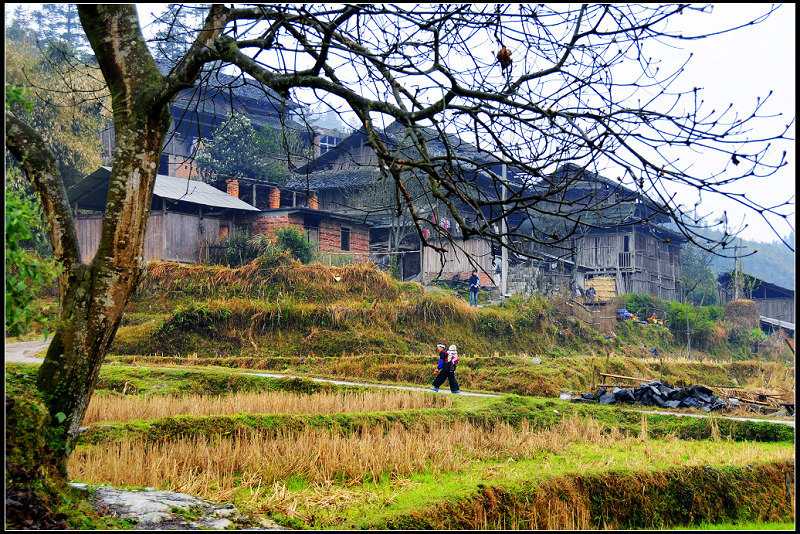 山村小景